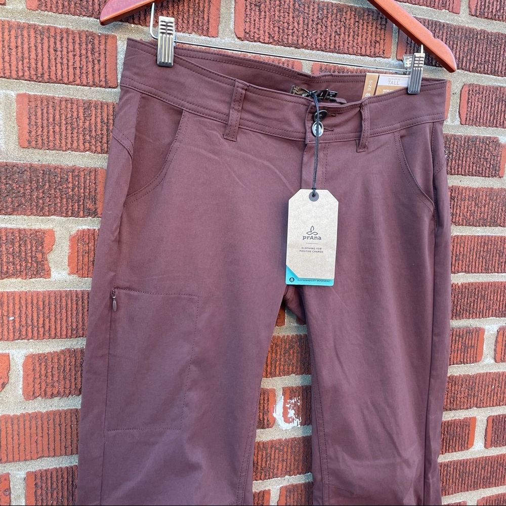 🆕 Prana Halle Hiking Casual Pants Roll Up Cocoa - Picture 6 of 14